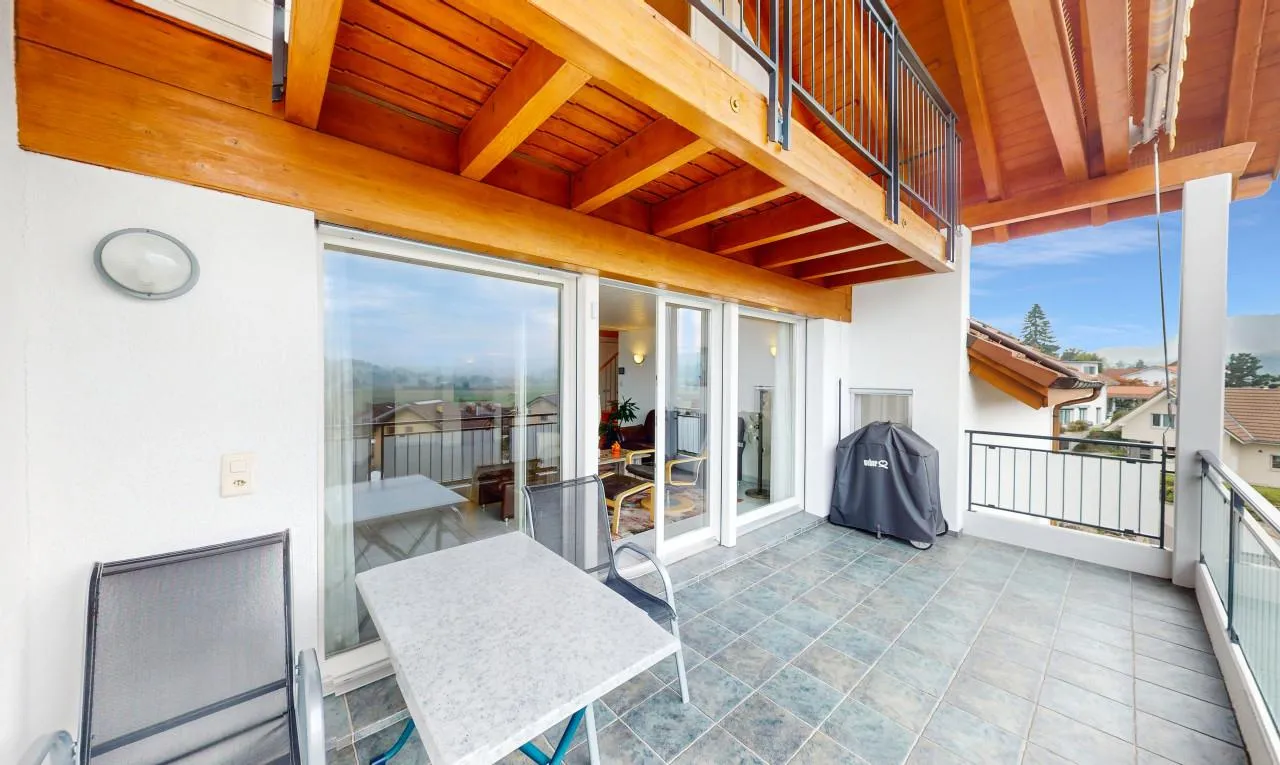 Dachwohnung mit fantastischer Bergsicht