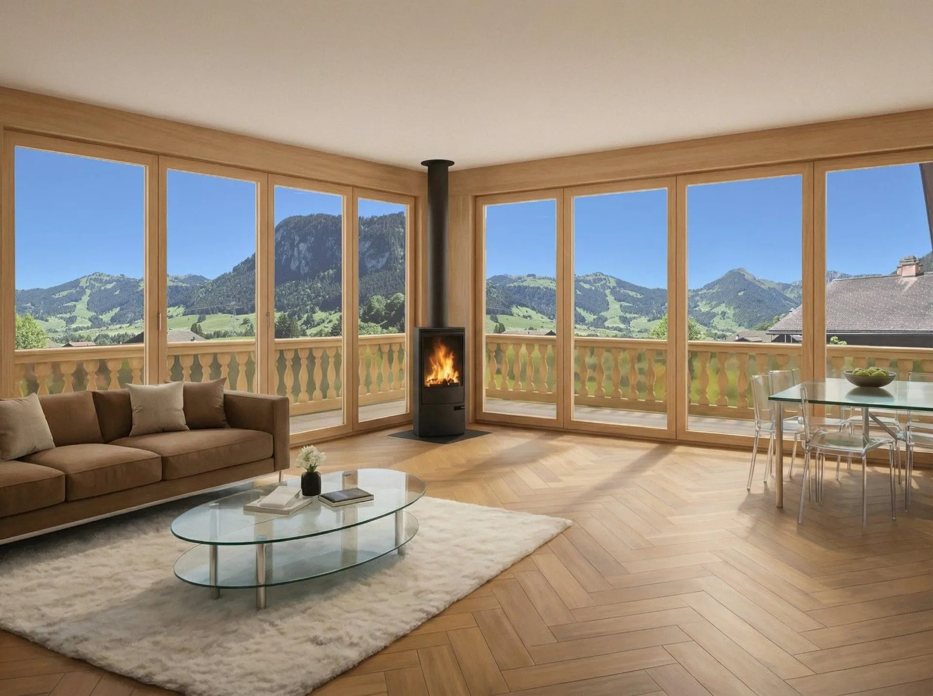 Lumière Alpine LOT 8 : Un studio d'Élégance