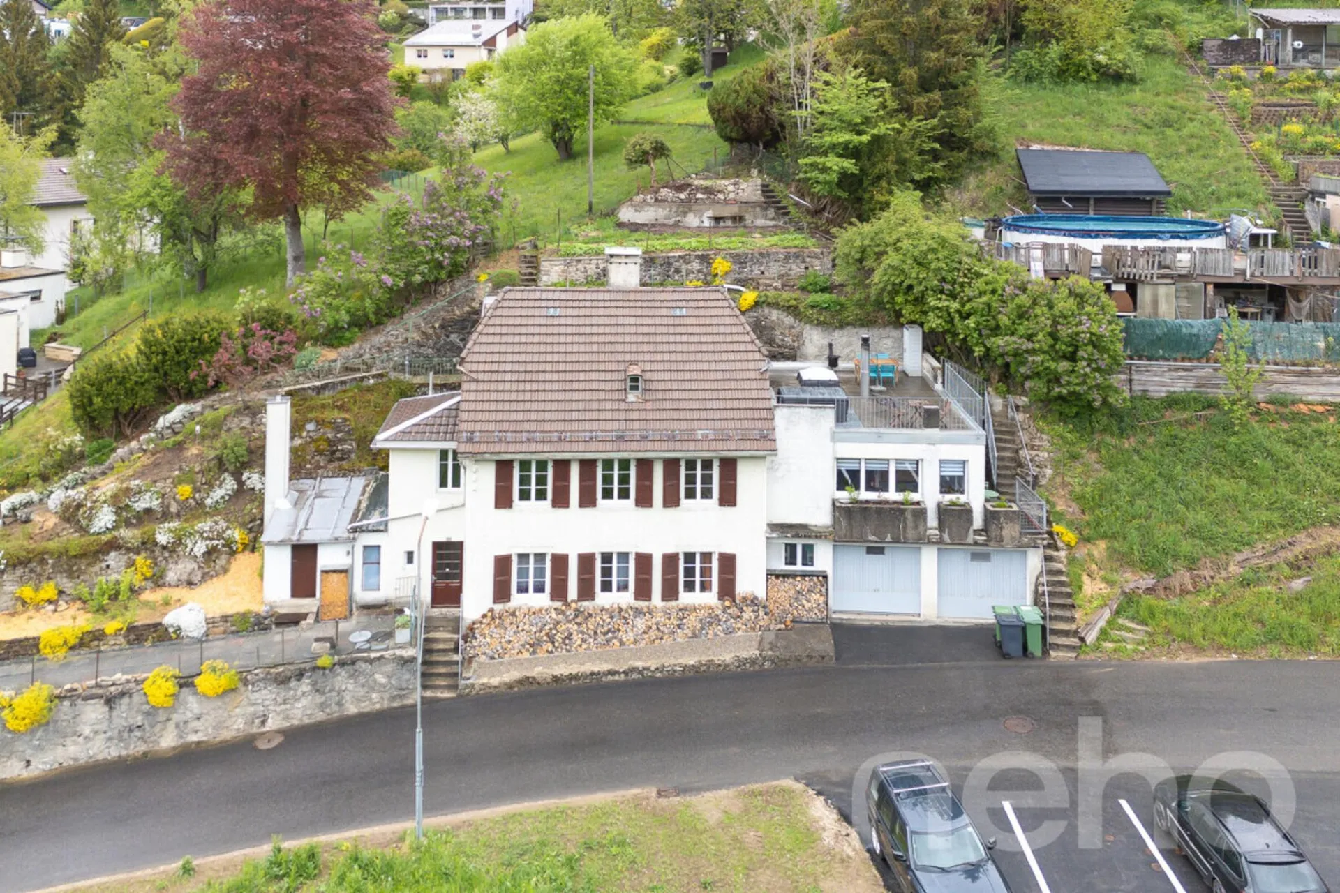 Villa de 180m² au Locle : Fort Potentiel et Vue Nature Imprenable