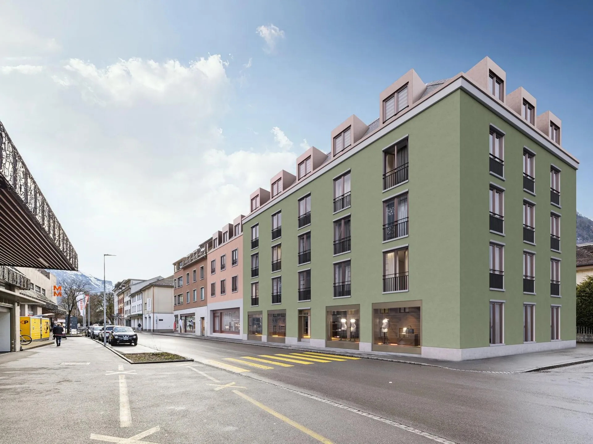 3.5- Zimmer-Wohnung mit grossem Balkon