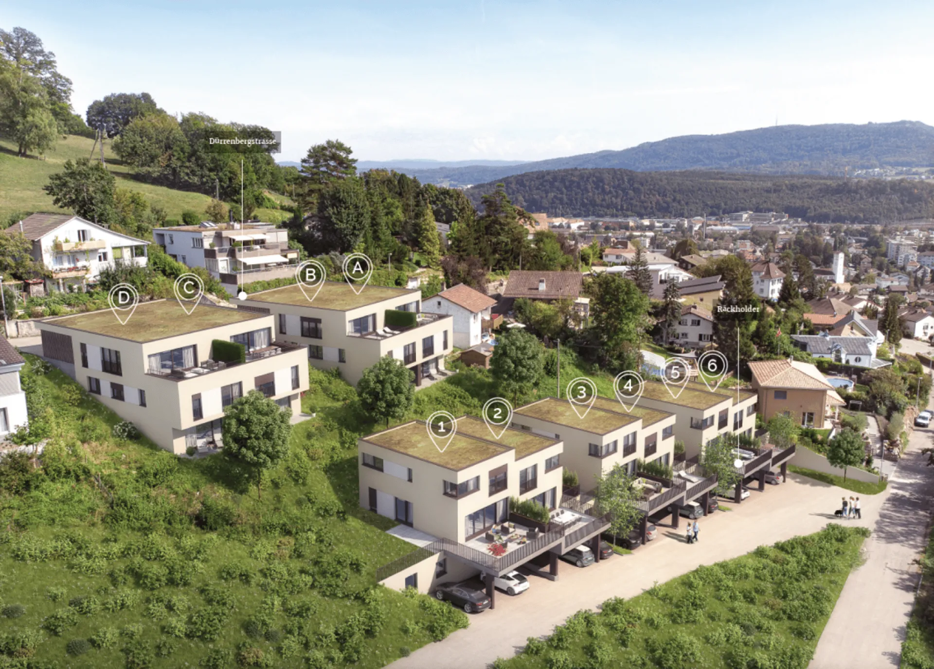NEUBAU: Moderne DEFH mit Weitsicht, Häuser 3/5/6