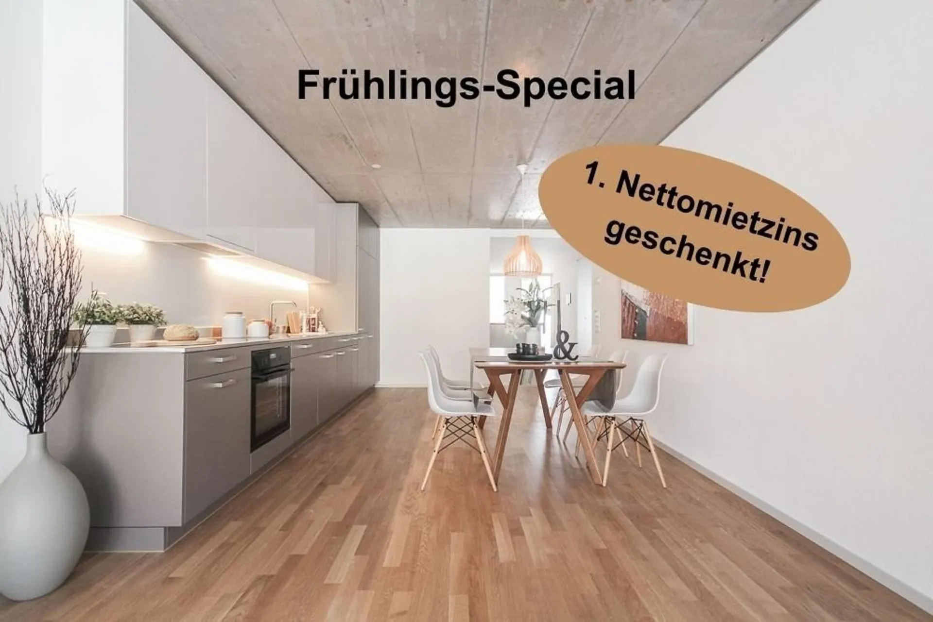 Erstbezug: 4.5-Zimmer-Wohnung mieten ohne Kaution