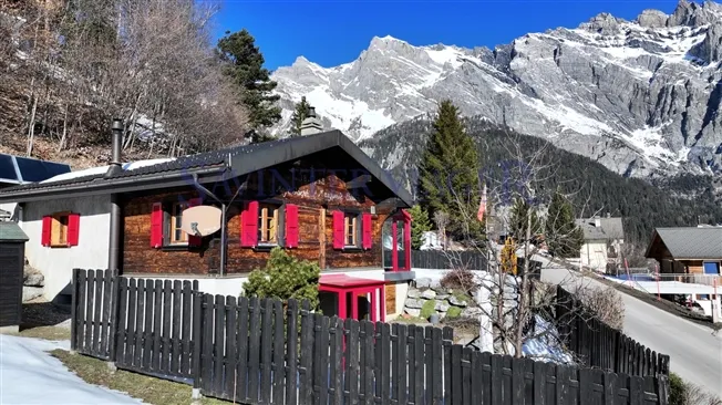 Mayens-de-Chamoson, authentisches Chalet