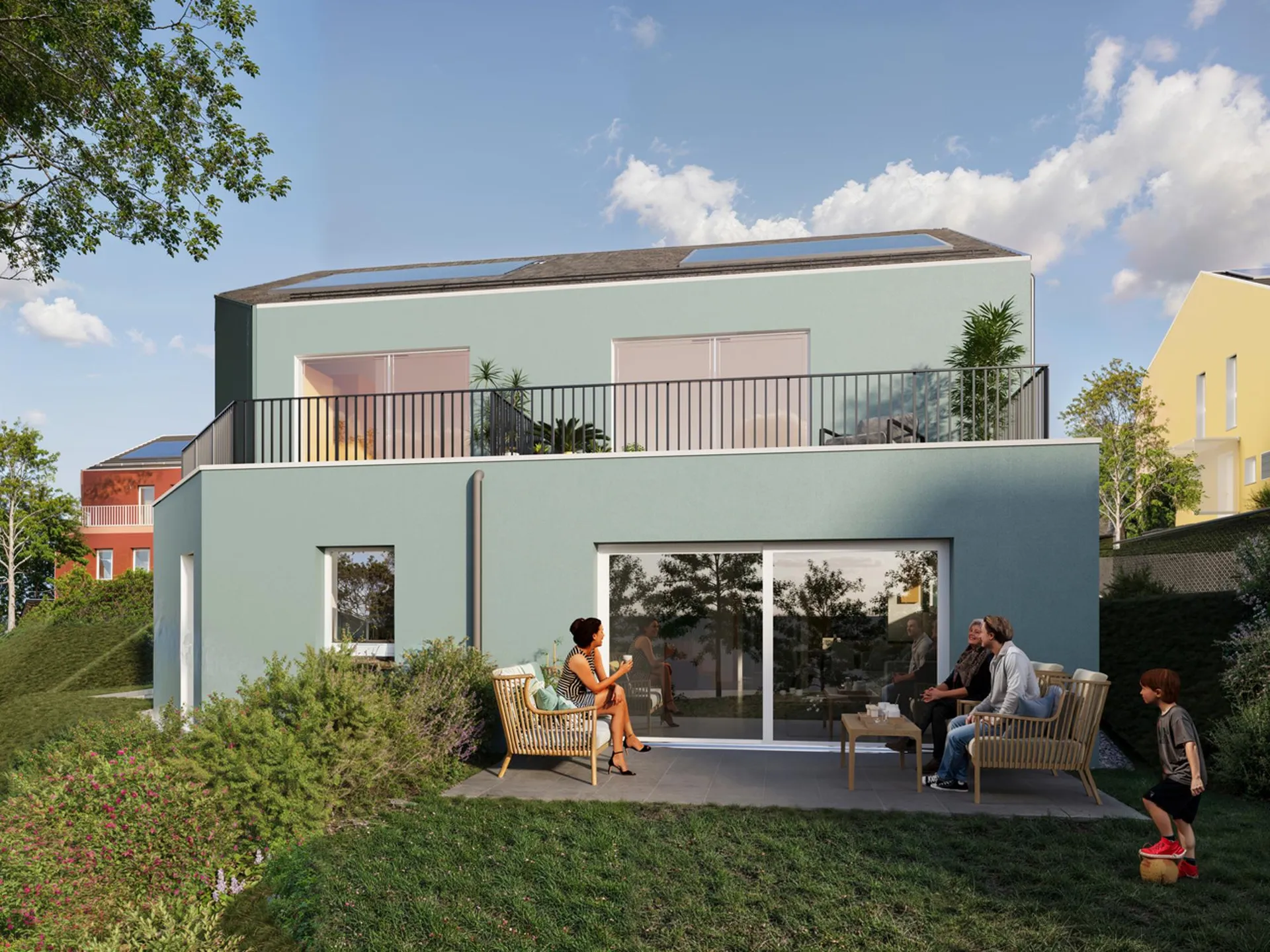 Sur la Cluse Villa 3A - Mitoyenne 4.5 pièces