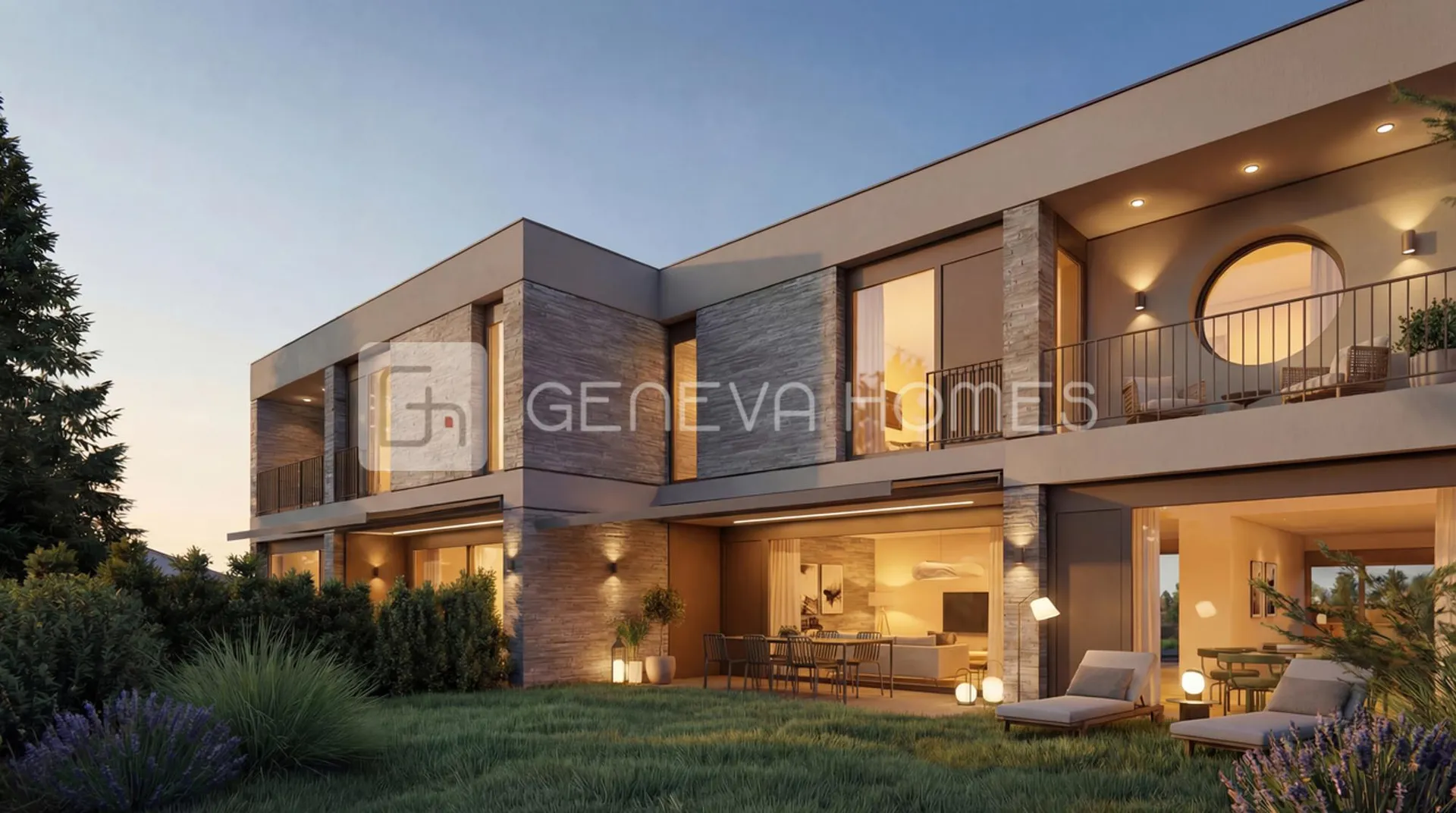 Villa C - Construction neuve HPE à Thônex