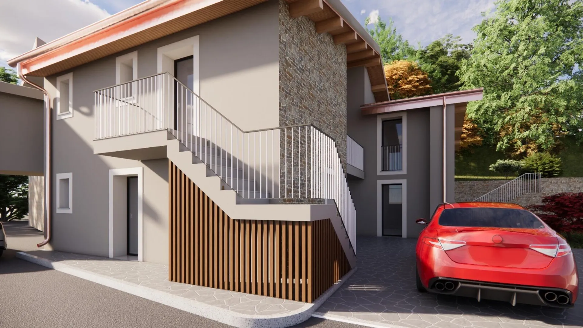 NUOVA ED AMPIA VILLA TRIFAMILIARE 7.5 LOCALI A SIGIRINO