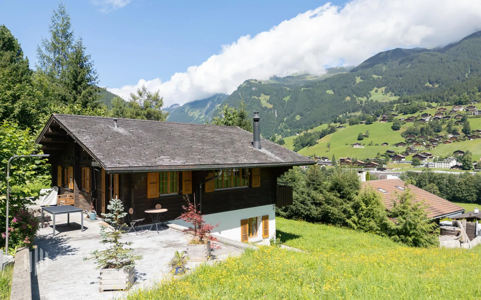 ImmoWyss - Chalet mit Einlieger-Studio unter dem Eiger, ski-in/out