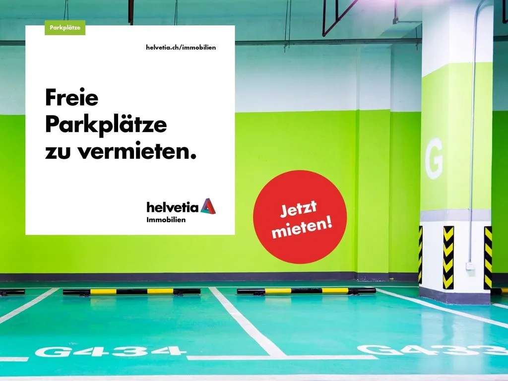 Freie Parkplätze zu vermieten.
