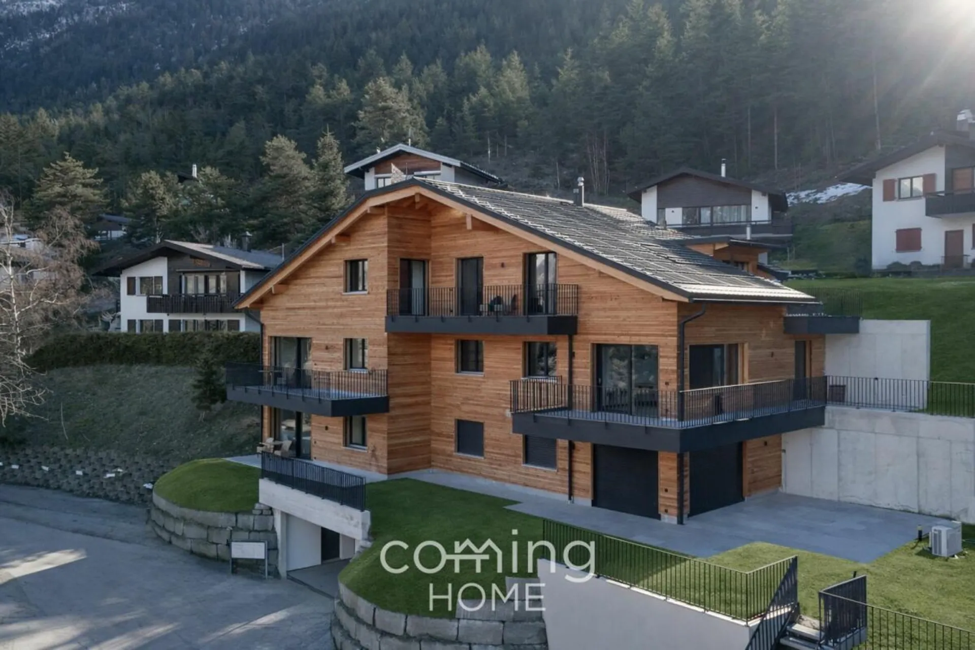 Exklusive Attikawohnung in Ried-Brig - 3.5 Zimmer mit Panoramaterrasse