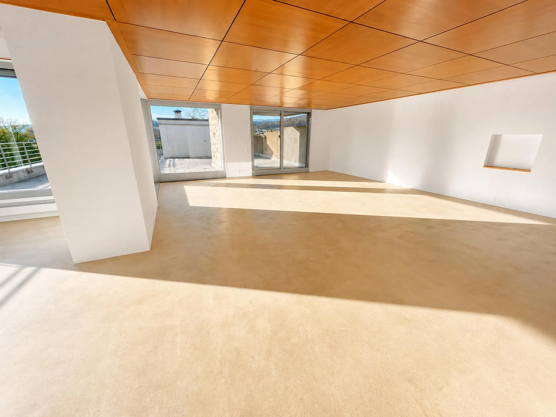 Exklusive 4.5-Zi.-Attikawohnung mit Dachterrasse und Cheminée in Aarau