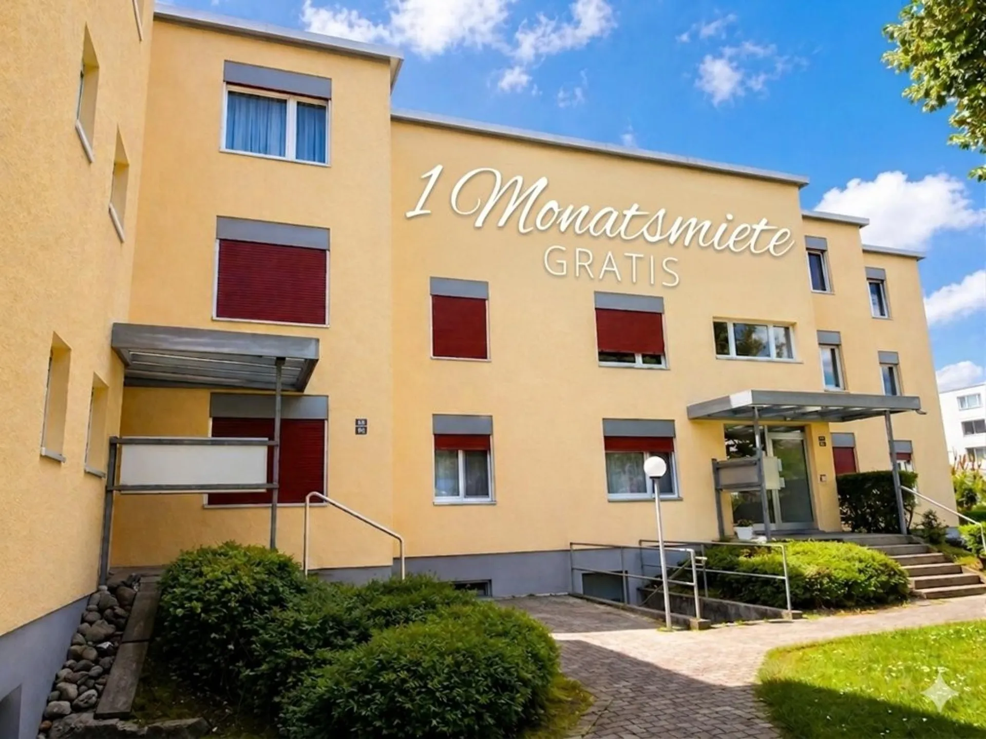 Helle und schöne 3.5-Zimmerwohnung zu vermieten / 1 Miete GRATIS