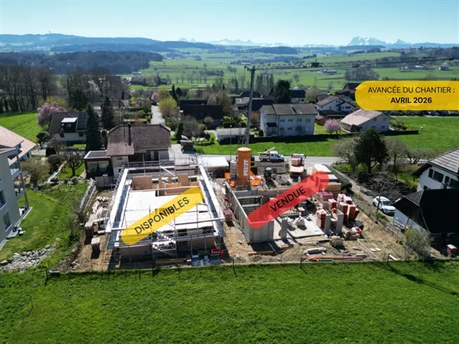 Angrenzende Villa 5,5 Zimmer in Lussy FR