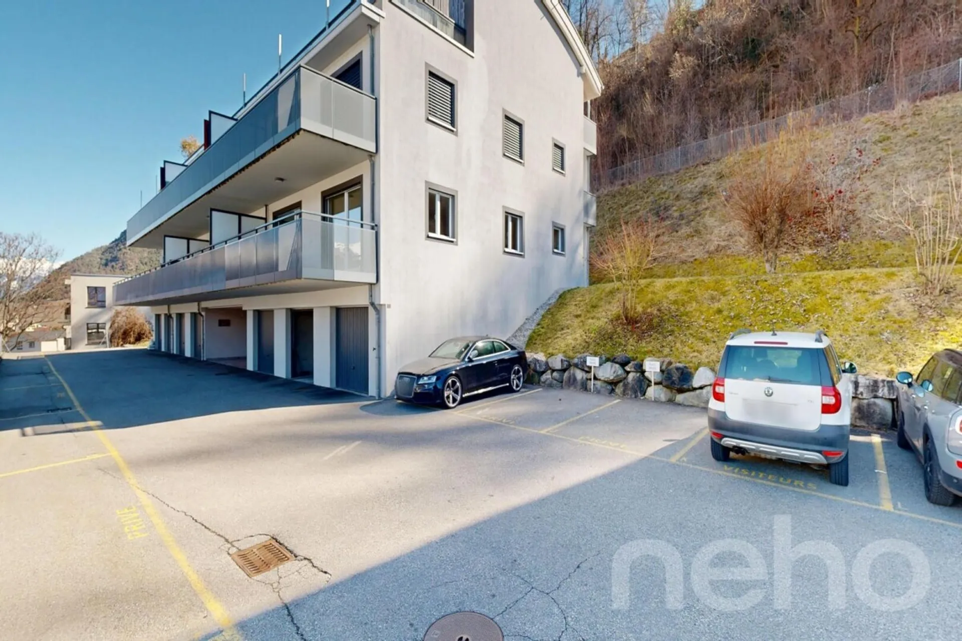 3,5 Zimmer von hohem Standard mit Garage in Bramois