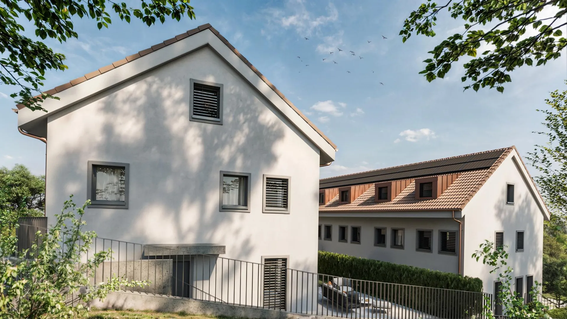 Exklusives Neubau-Reihen-/ Doppeleinfamilienhaus in Wohlenschwil AG