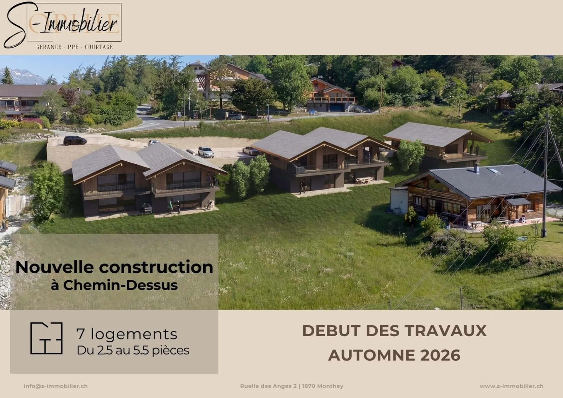 Nouvelle construction à Chemin-Dessus - Lot A11