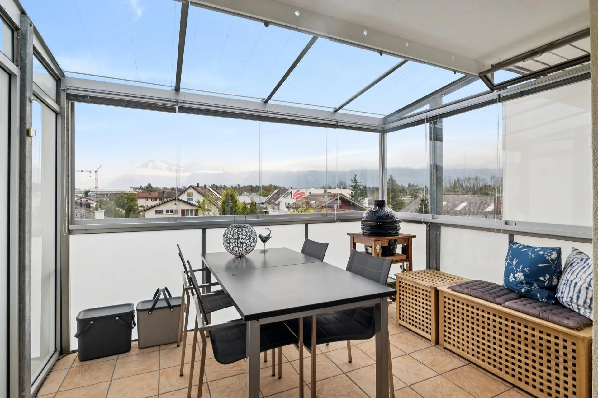 Maison accueillante avec panorama alpin 180 !