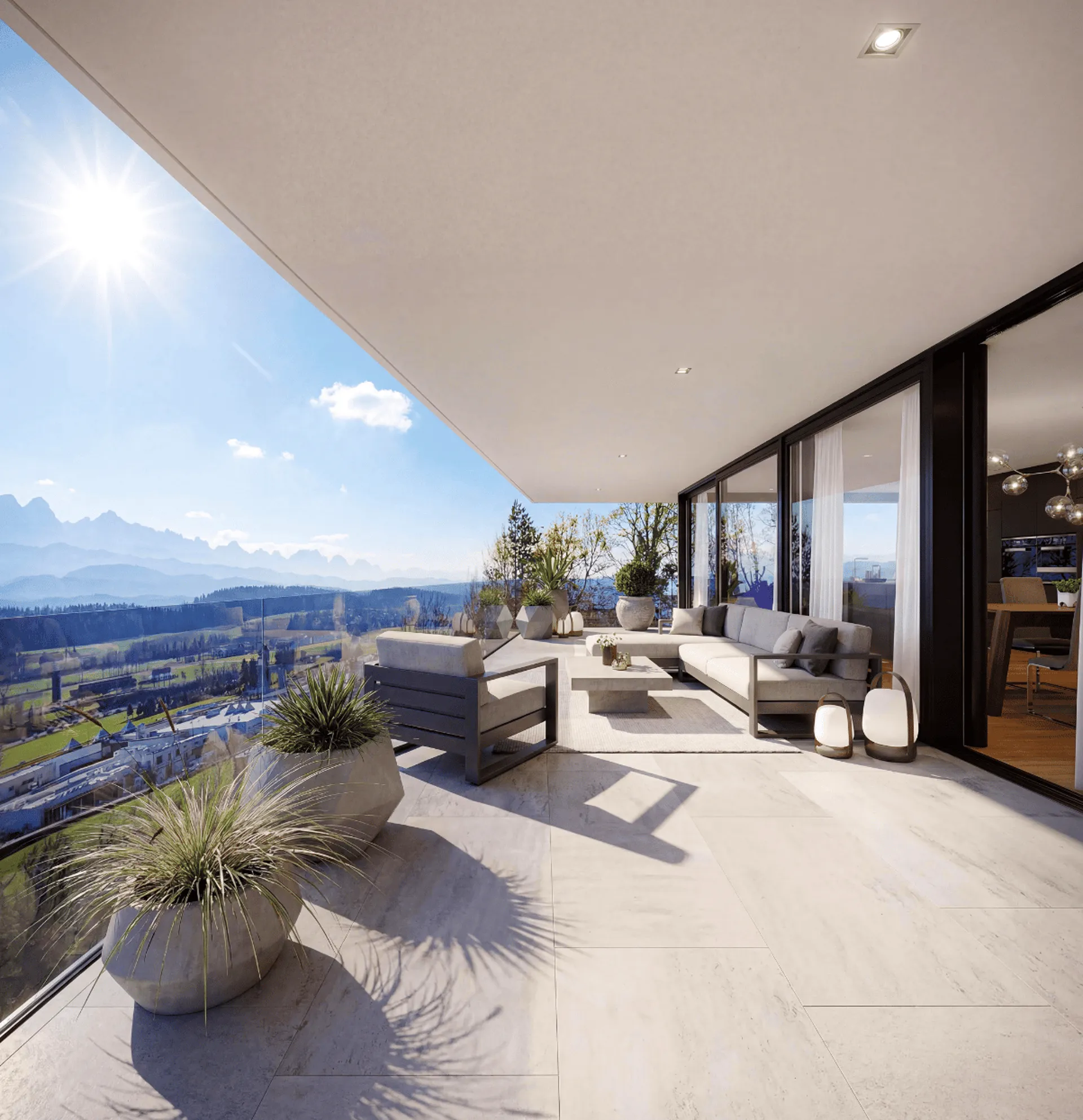 Luxurious 4.5-room ground-floor apartment with 139 m² living space and 60 m² terrace