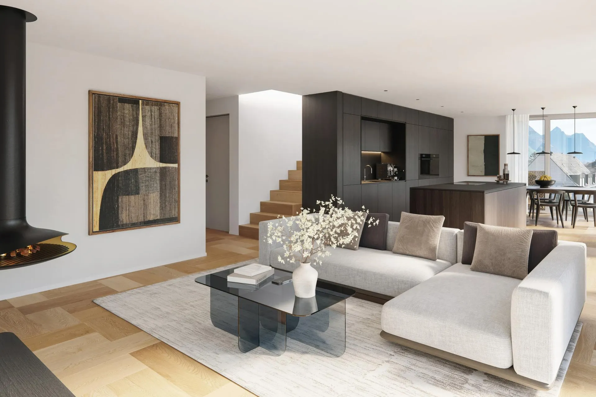 4.5 Zi. Neubau-Attika mit Dachterrasse 4.A