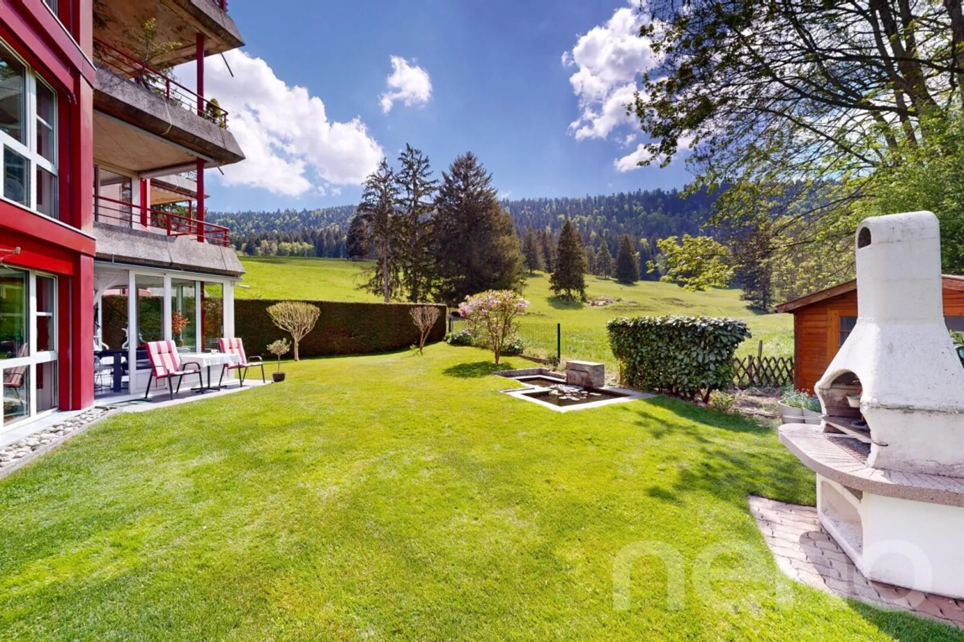 Magnifique appartement avec véranda et jardin privatif!
