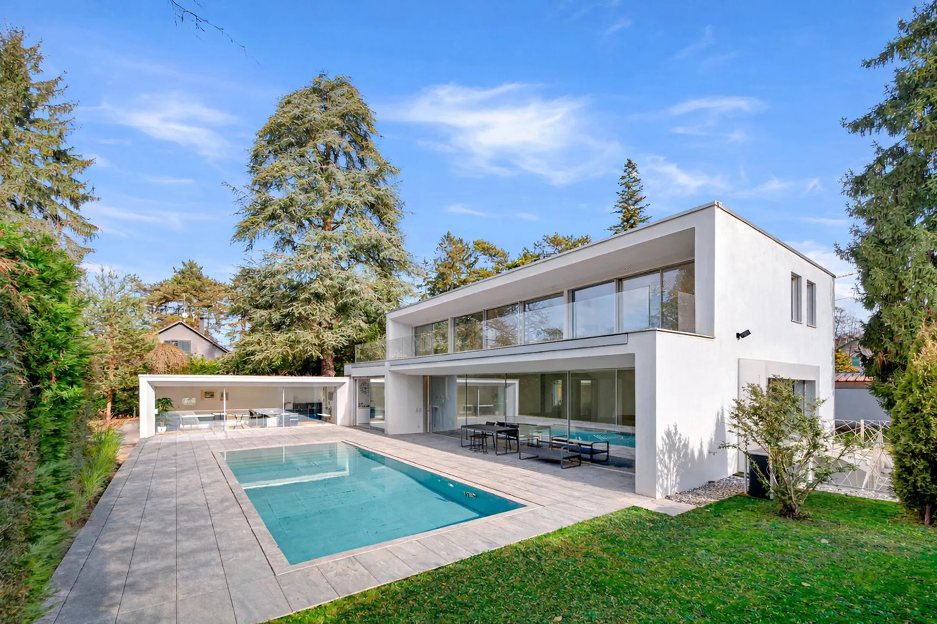 Villa contemporaine d'exception au coeur de Chêne-Bougeries