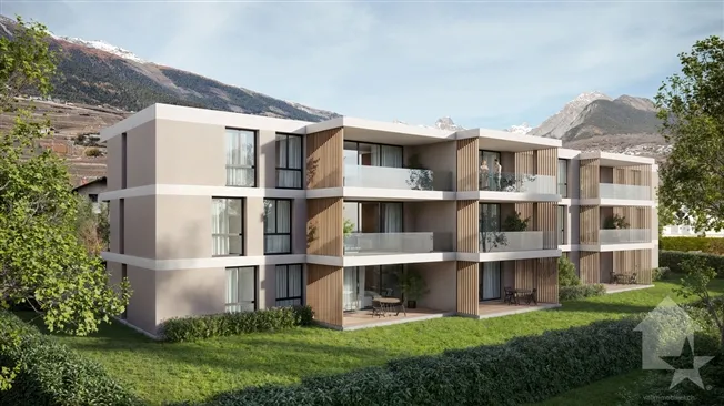 Wohnung 4,5 Zimmer – Grundstück A1 – Die Gärten von Plan-Conthey