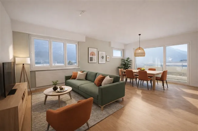 Angenehme 4,5-Zimmer-Wohnung mit Balkon