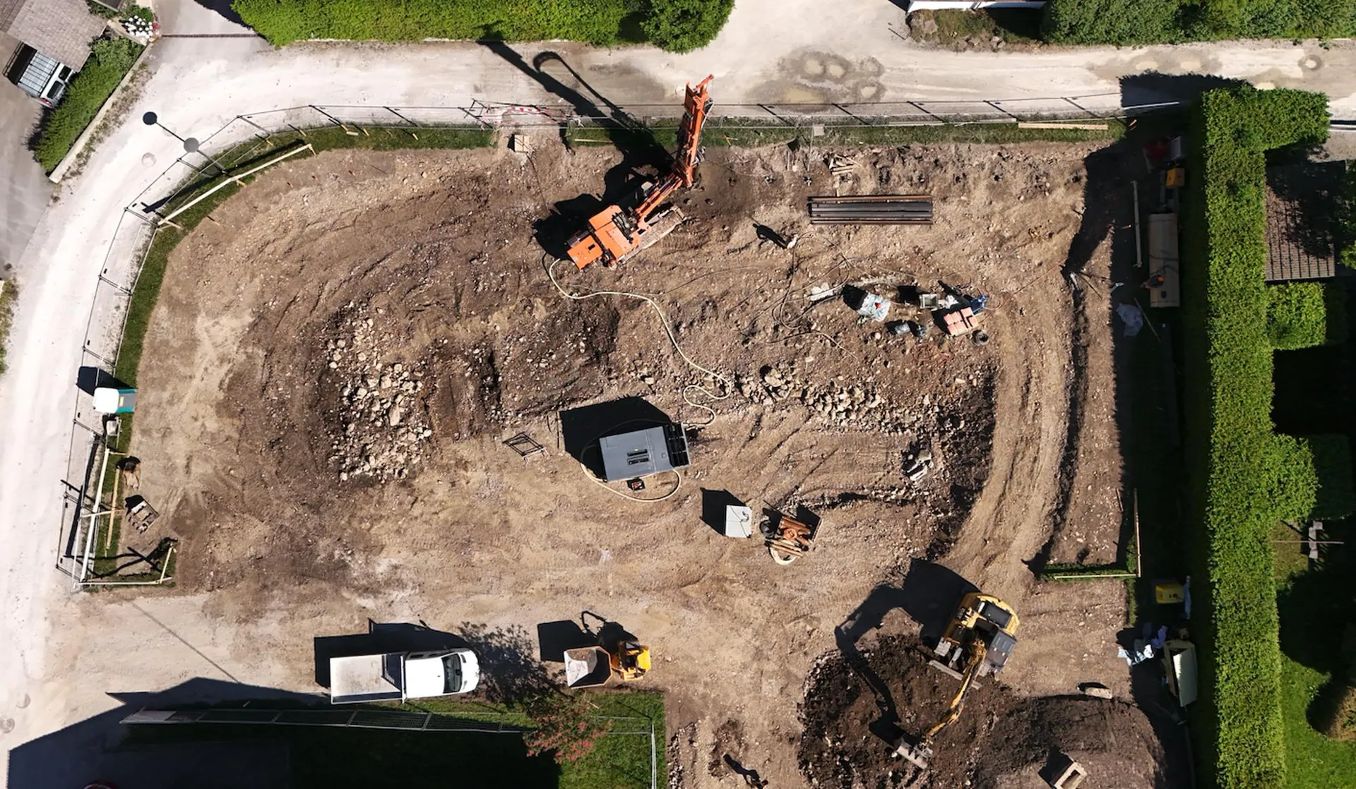 L'intimité d'une villa ! Travaux en cours !