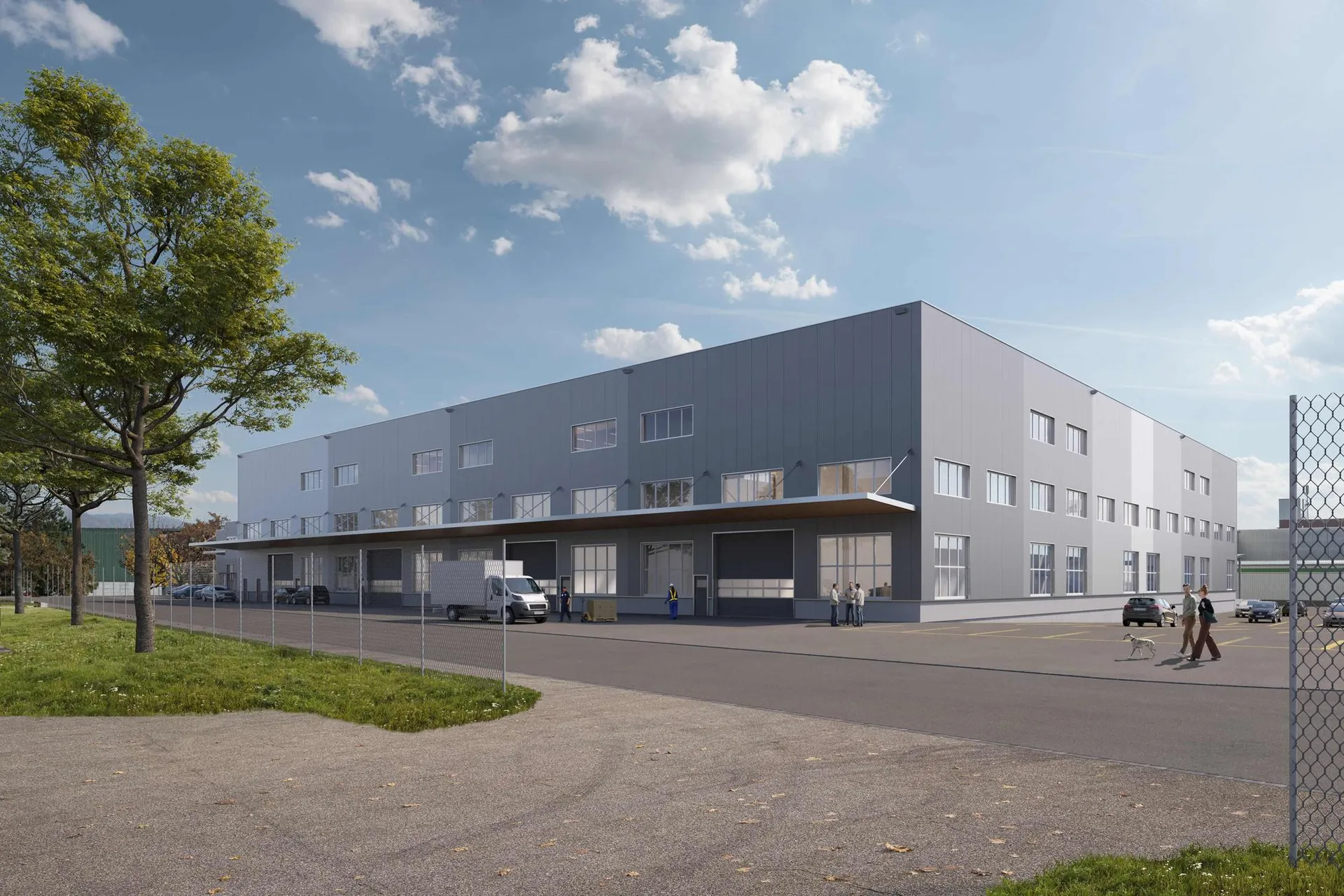 Neubau Industriehalle mit 5000 m² baubewilligt & flexibel nutzbar