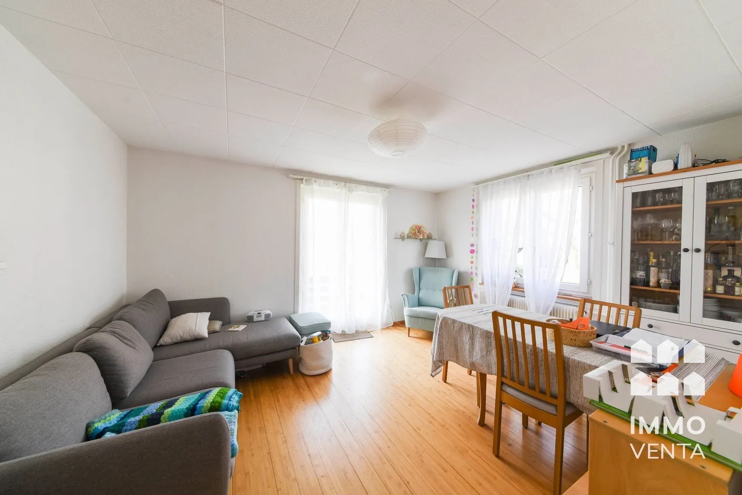 3.5-Zimmer-Wohnung mit Balkon in Orpund