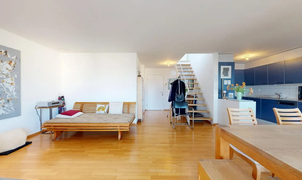 3.5 Zimmer-Duplexwohnung mit grosser Terrasse und Balkon