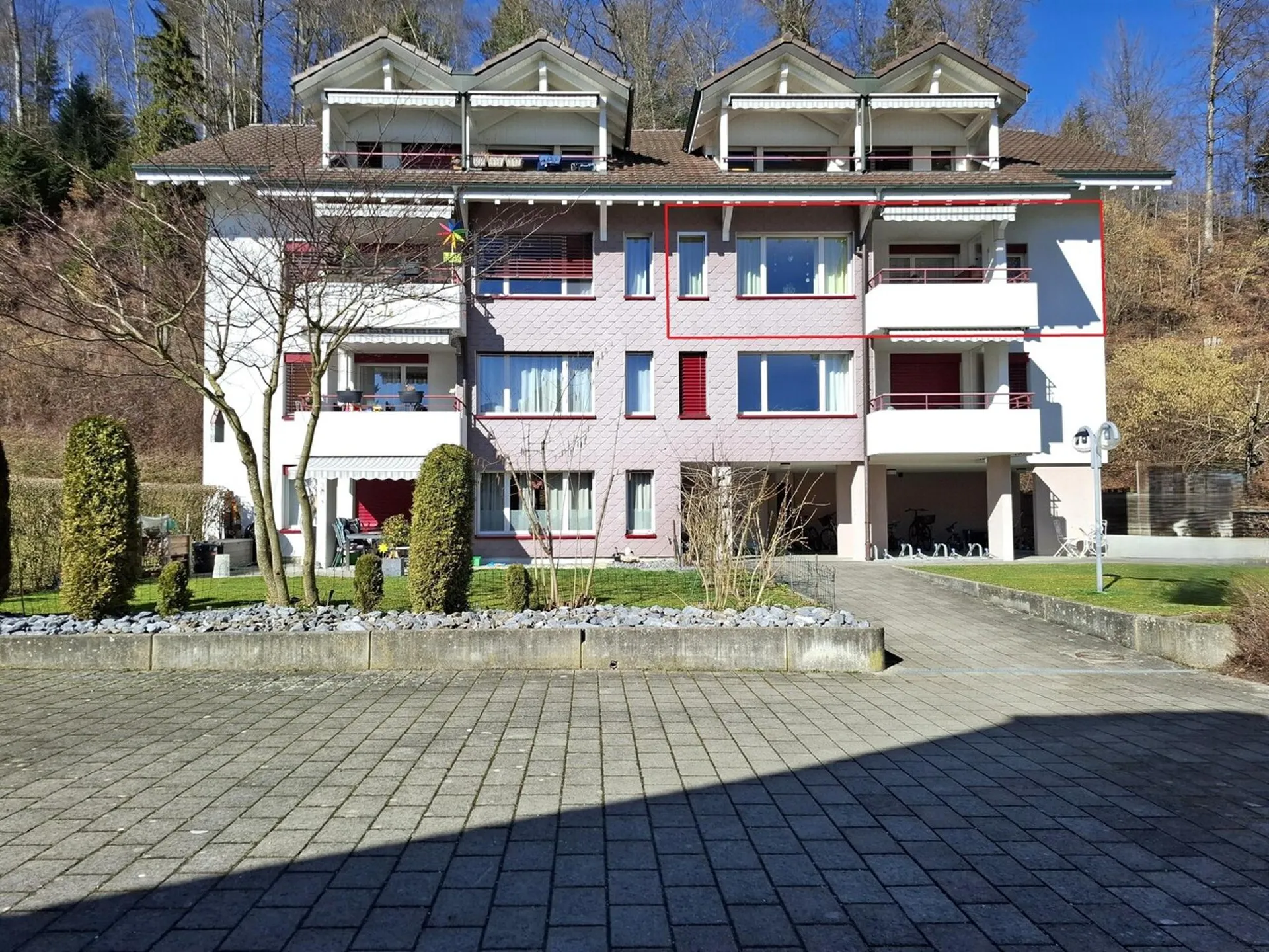 Appartement 4½ pièces dans un endroit calme et proche de la nature