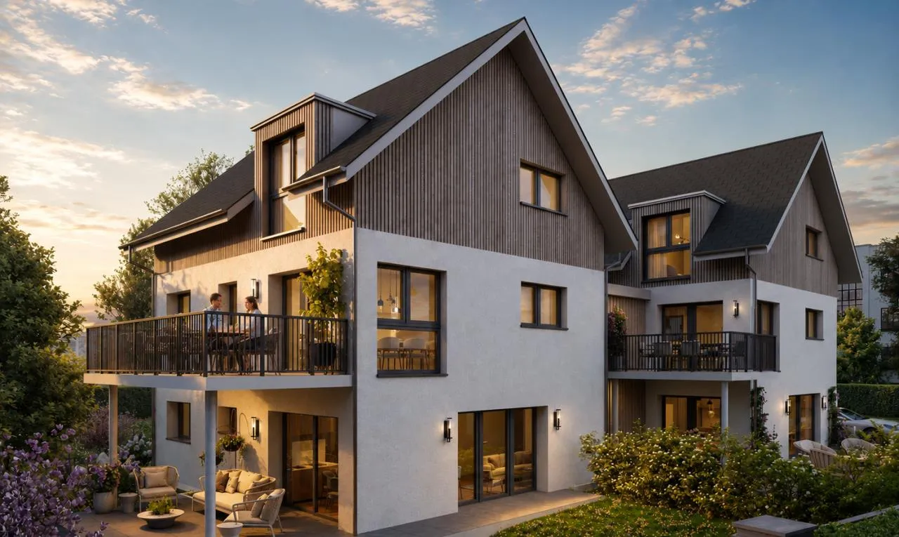 Spacieux duplex avec vue exceptionnelle sur le lac