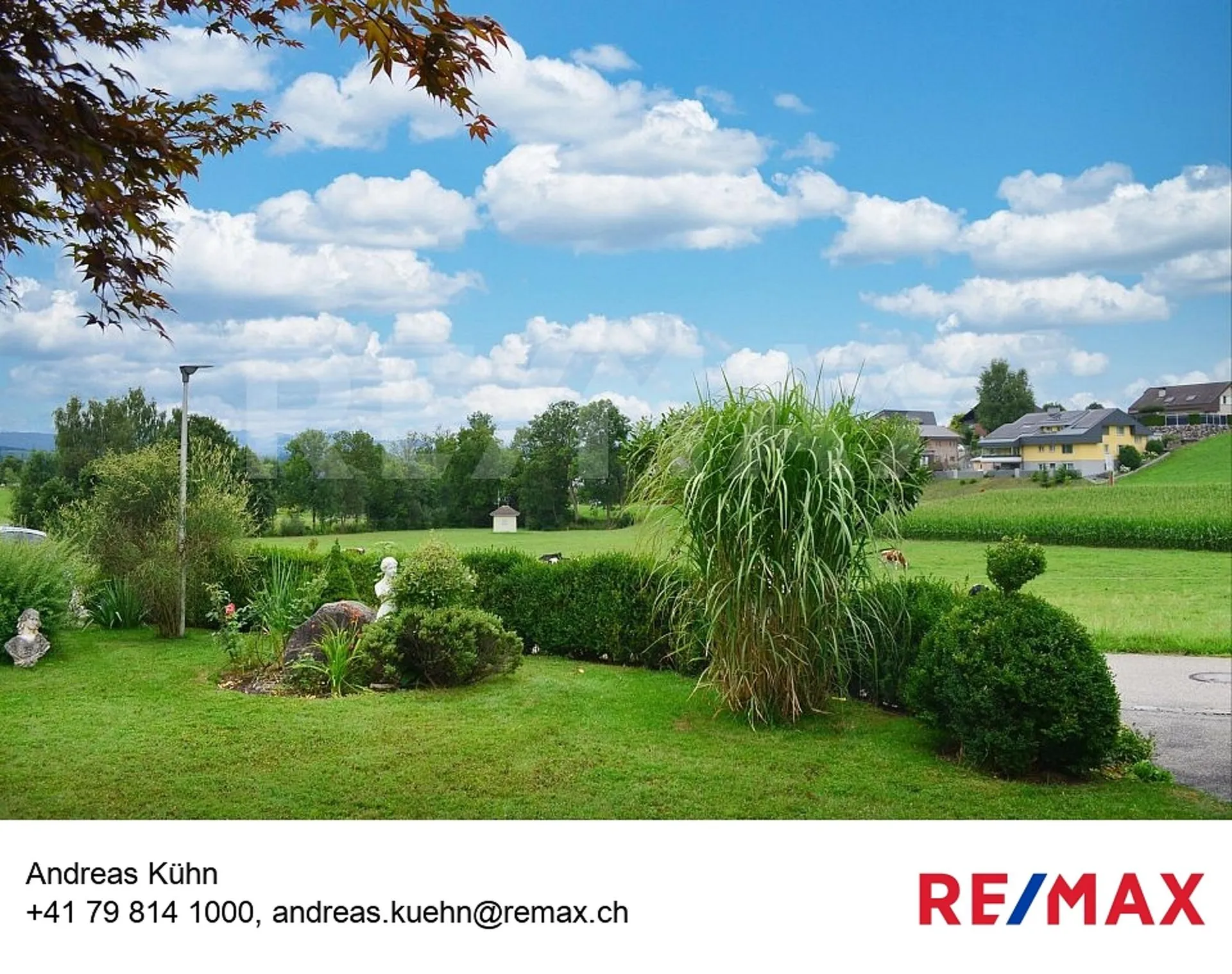 Grosszügiges Einfamilienhaus in Buttisholz mit Gartenidylle und Weitblick
