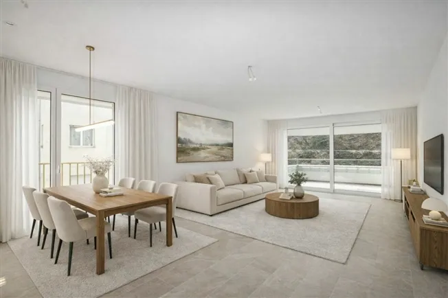 Moderne 2.5-Zimmer-Neubauwohnung mit Balkon
