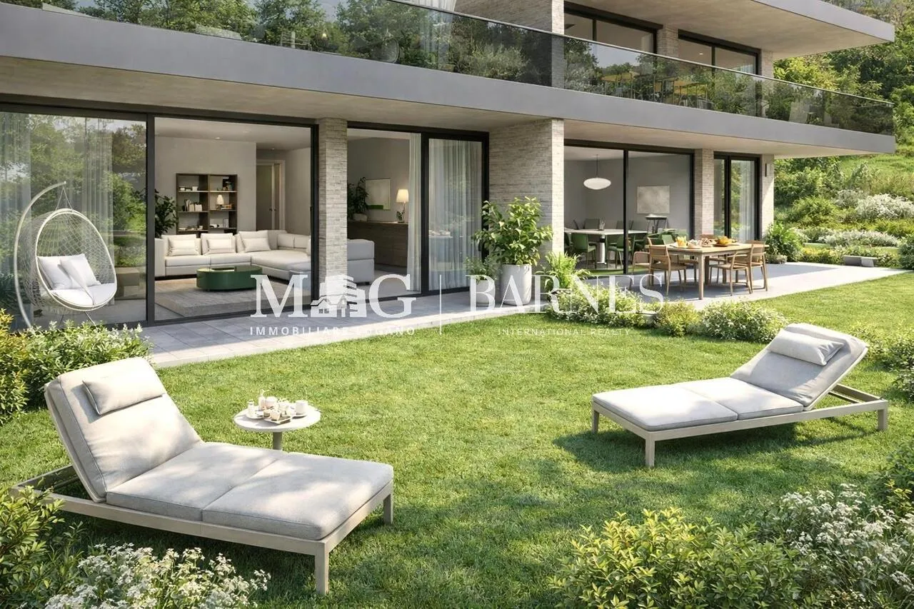 Lugano, Pregassona: Nuovo 3.5 locali con giardino privato