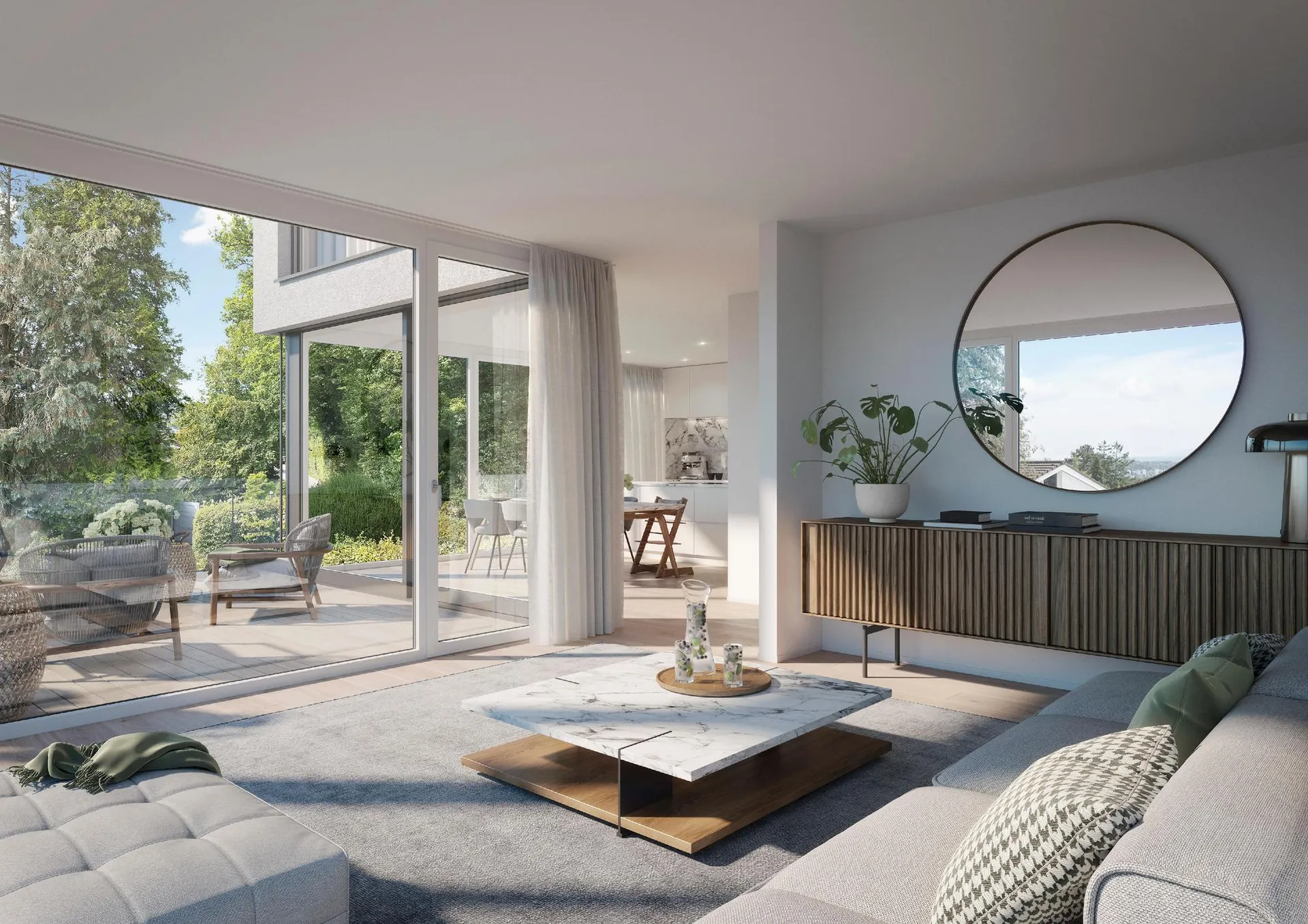 Freistehendes Einfamilienhaus mit Garten (Haus 5) in Münchenstein