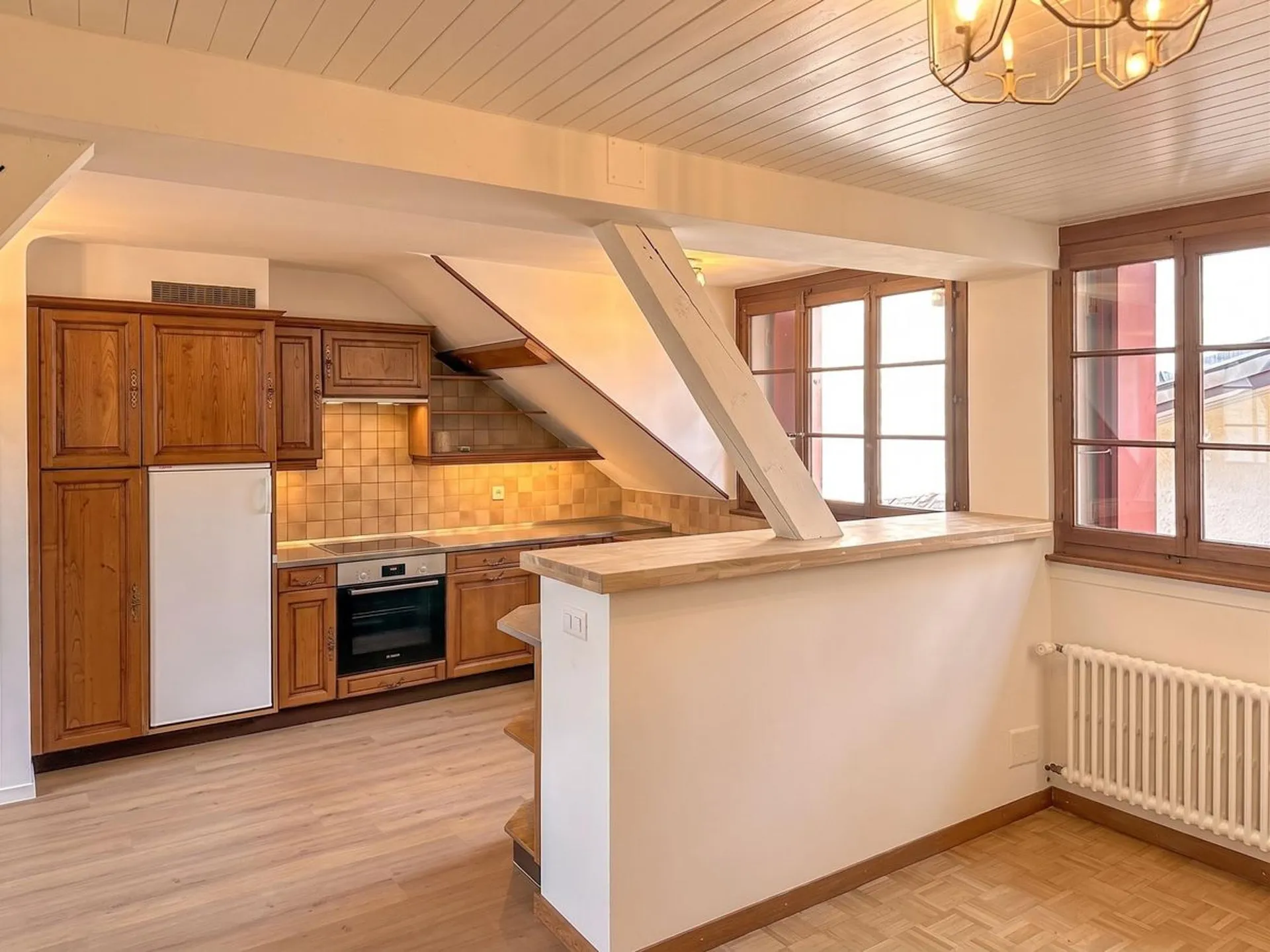 Duplex de 4,5 pièces avec 3 chambres et vue sur le lac