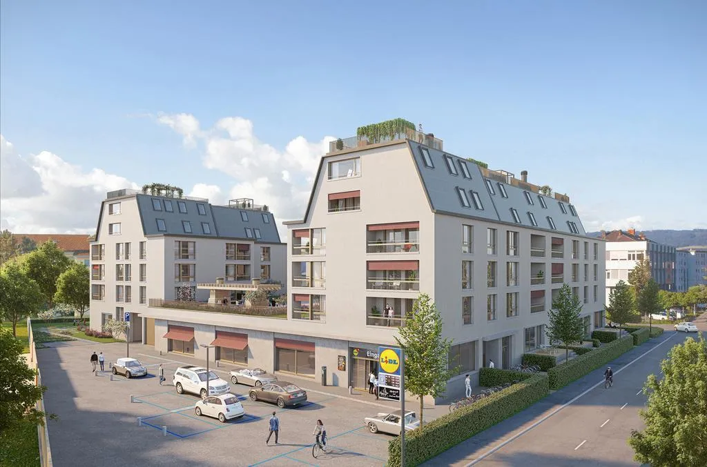 Dachwohnung mit Aussicht über die Stadt Uster zu vermieten