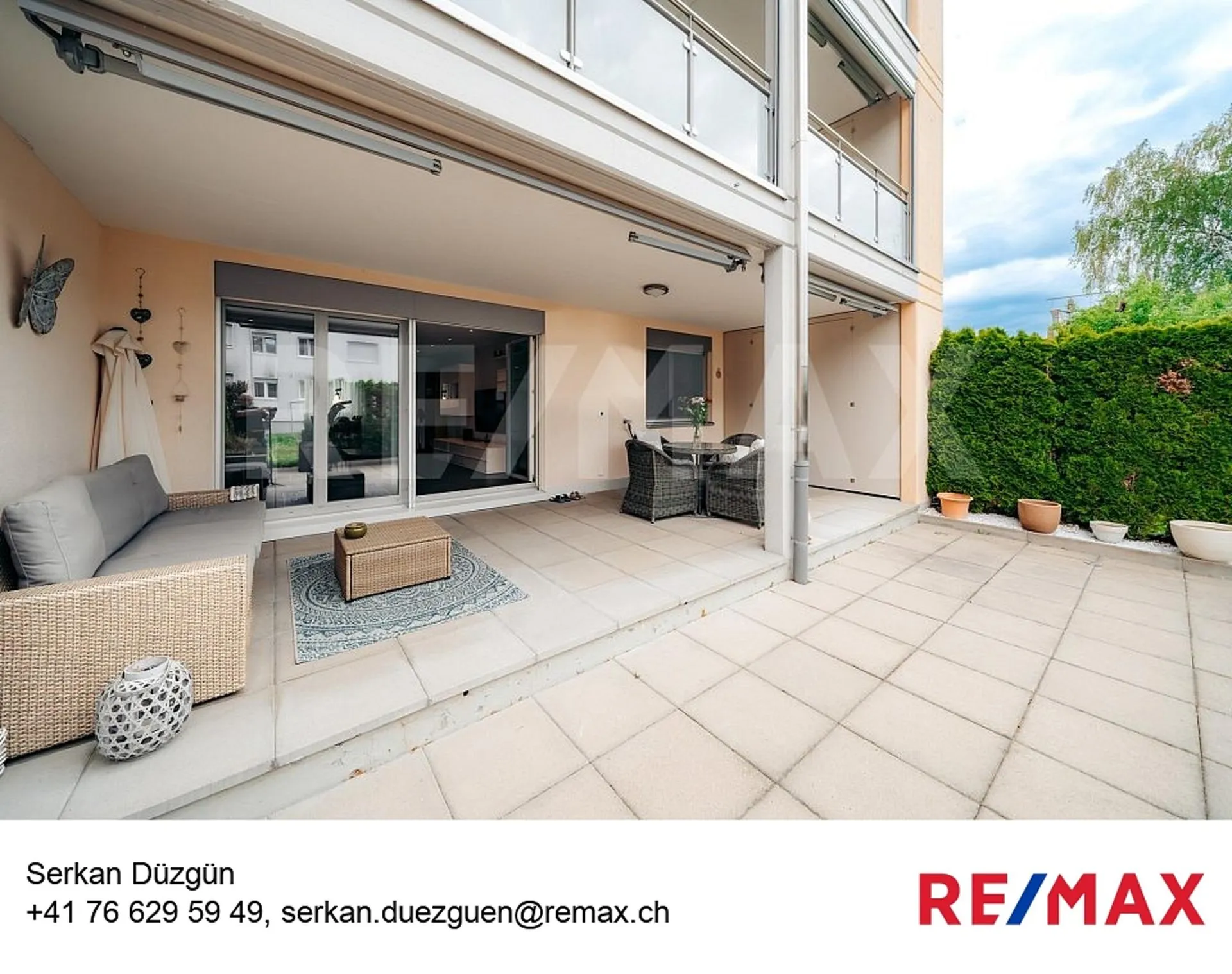 Appartement terrasse moderne 4,5 pièces avec finitions de haute qualité, idéal pour les familles