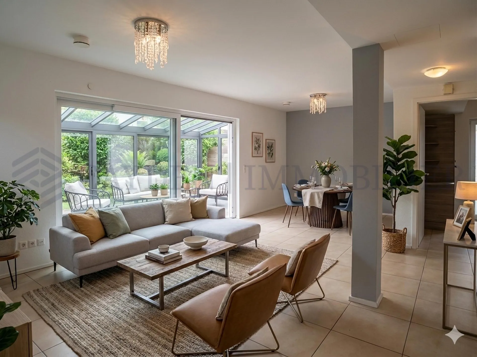 Agréable villa contemporaine au calme