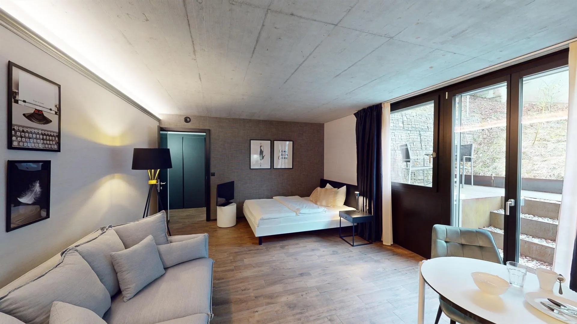 Topmodernes, möbliertes Appartement im Sternmattquartier