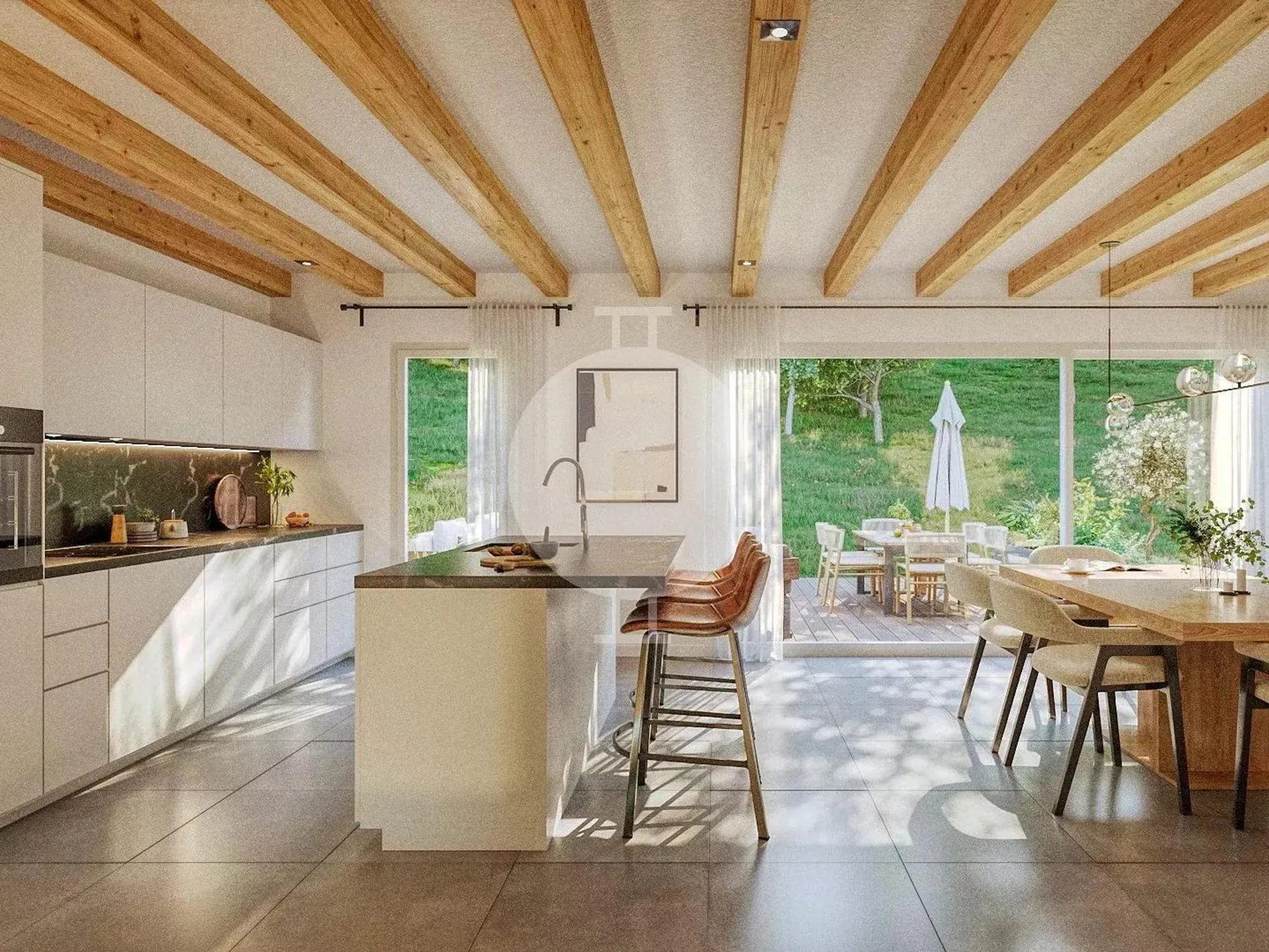 Opportunité rare : villa mitoyenne neuve à vendre au centre-ville de Sion