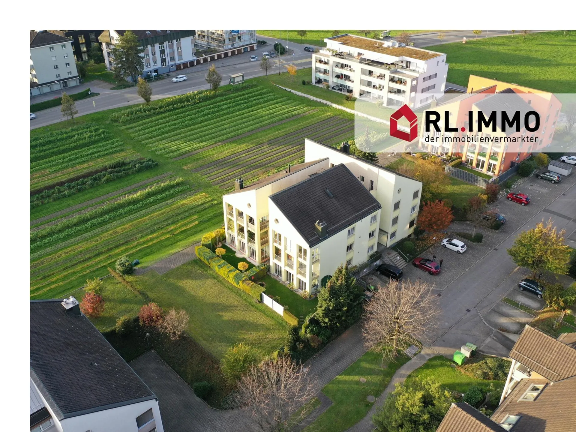 Komfortable grosse 3.5 - Zimmerwohnung im Grünen
