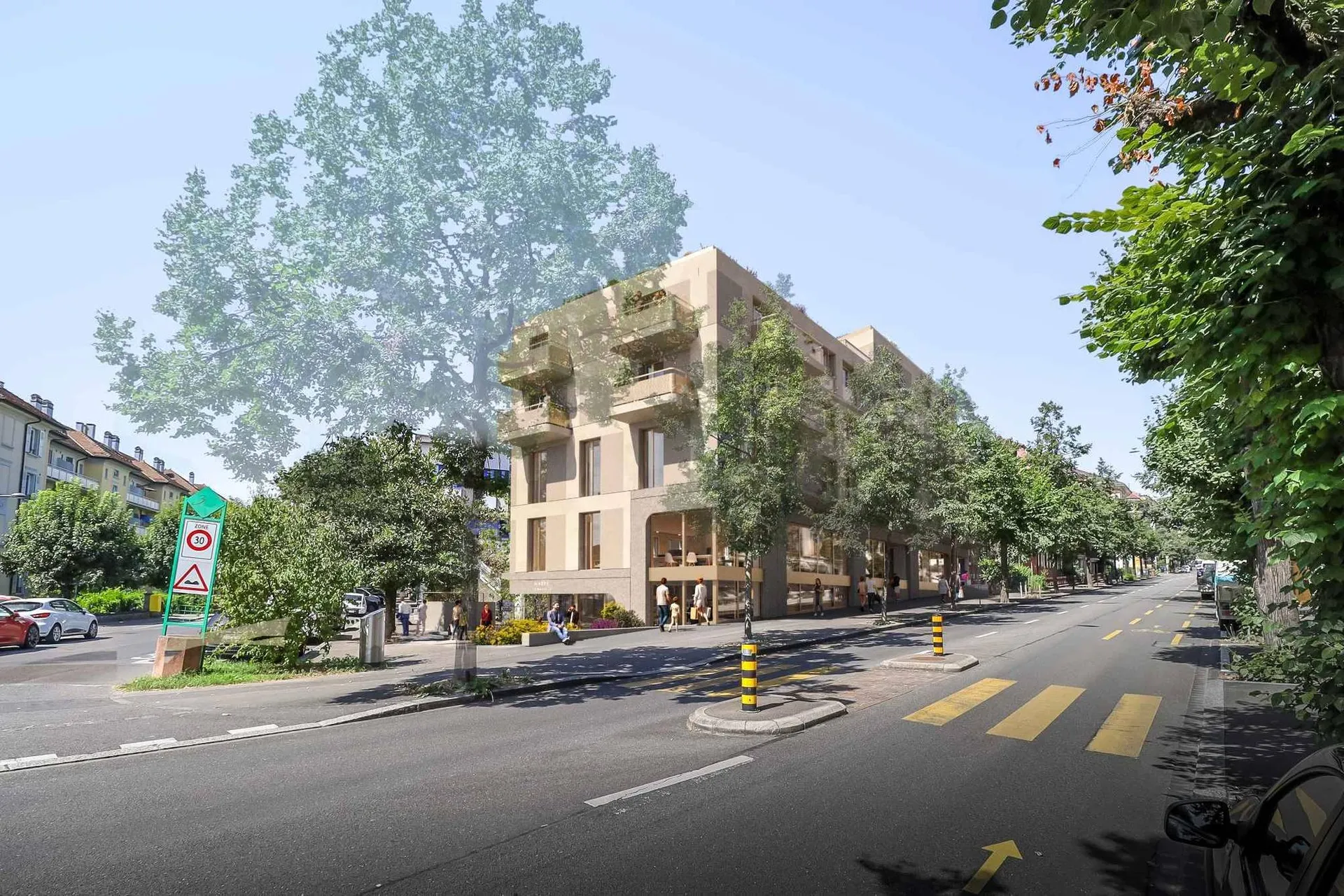 Lausanne-Ouchy Surfaces avec terrasse, été 2026