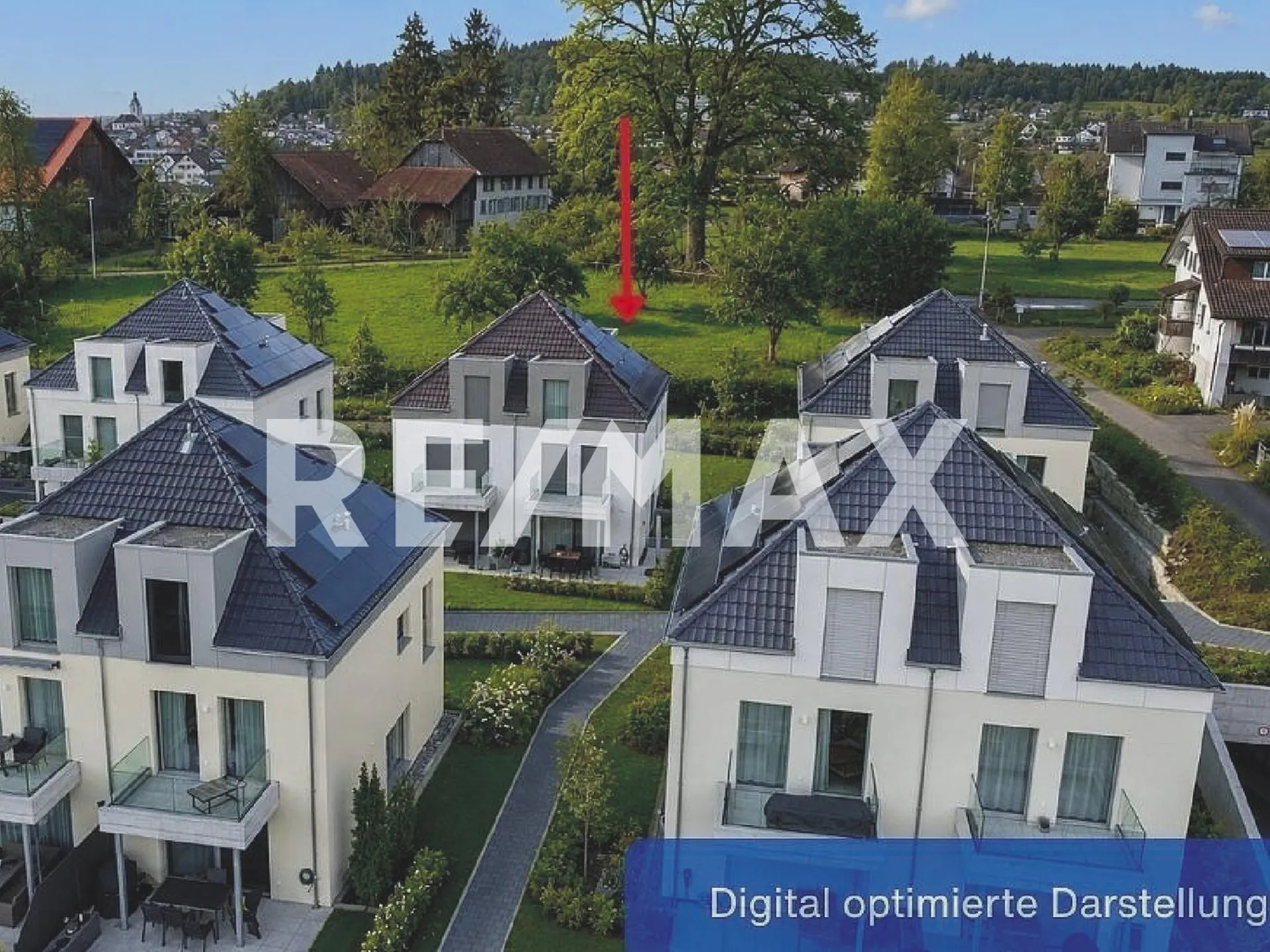 Neubau (2024), ruhig & sonnig – moderne 5.5 Zimmer Doppelhaushälfte mit Garten