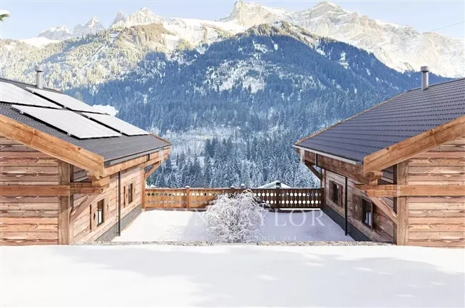 Außergewöhnliche Chalets in Champéry zum Verkauf nach Plan (nur Hauptwohnsitz)