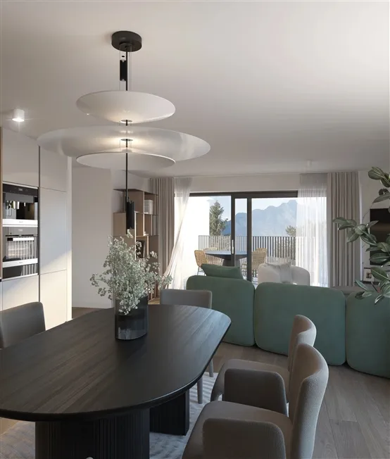 Wunderschöne neue 2,5-Zimmer-Wohnung in Vouvry