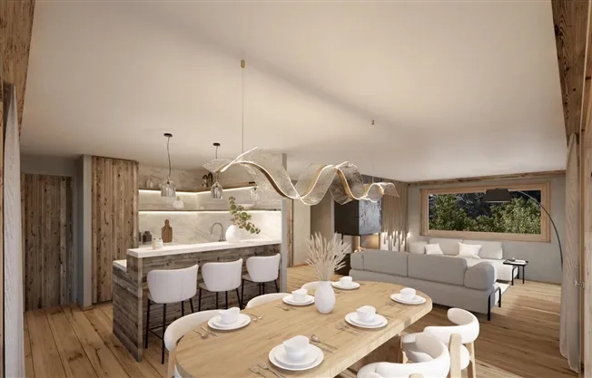 Luxuriöses 4.5 Zimmer Chalet in Crans-Montana Off-Plan (mit Baubewilligung)