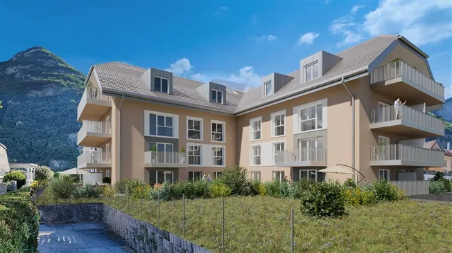 4.5 Zimmerwohnung in einer neuen Residenz.