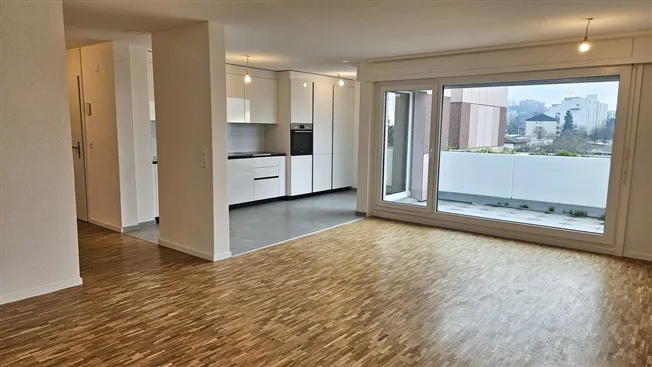 4,5 Pence Penthouse-Wohnung mit Waschsäule + Balkon in Freiburg